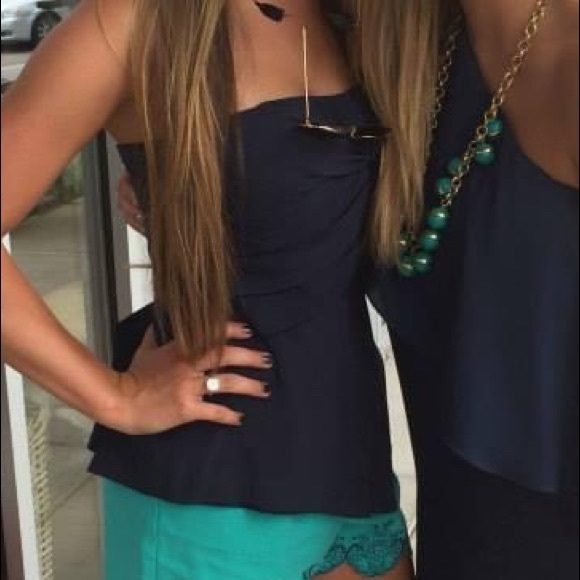 NAVY FOREVER 21 TOP - Picture 5 of 5